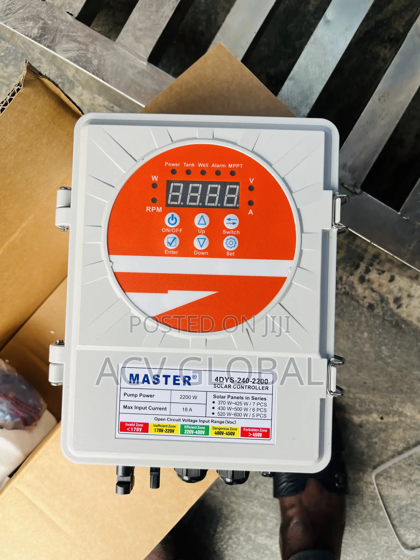 3hp Master Solar Submersible Pumping Machine