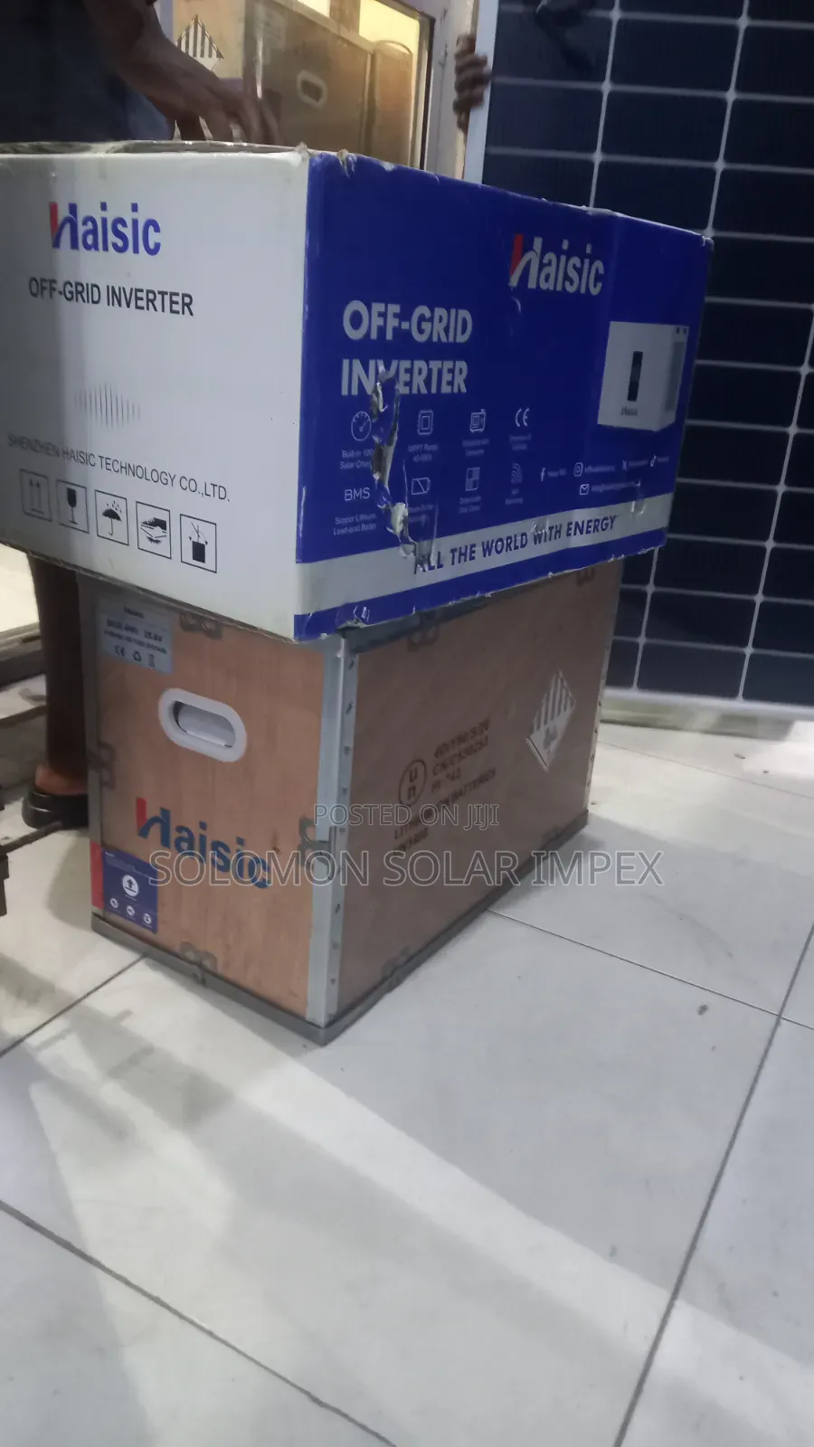HAISIC 8kWh All-in-One Lithium Battery – Complete Solar Power Solution