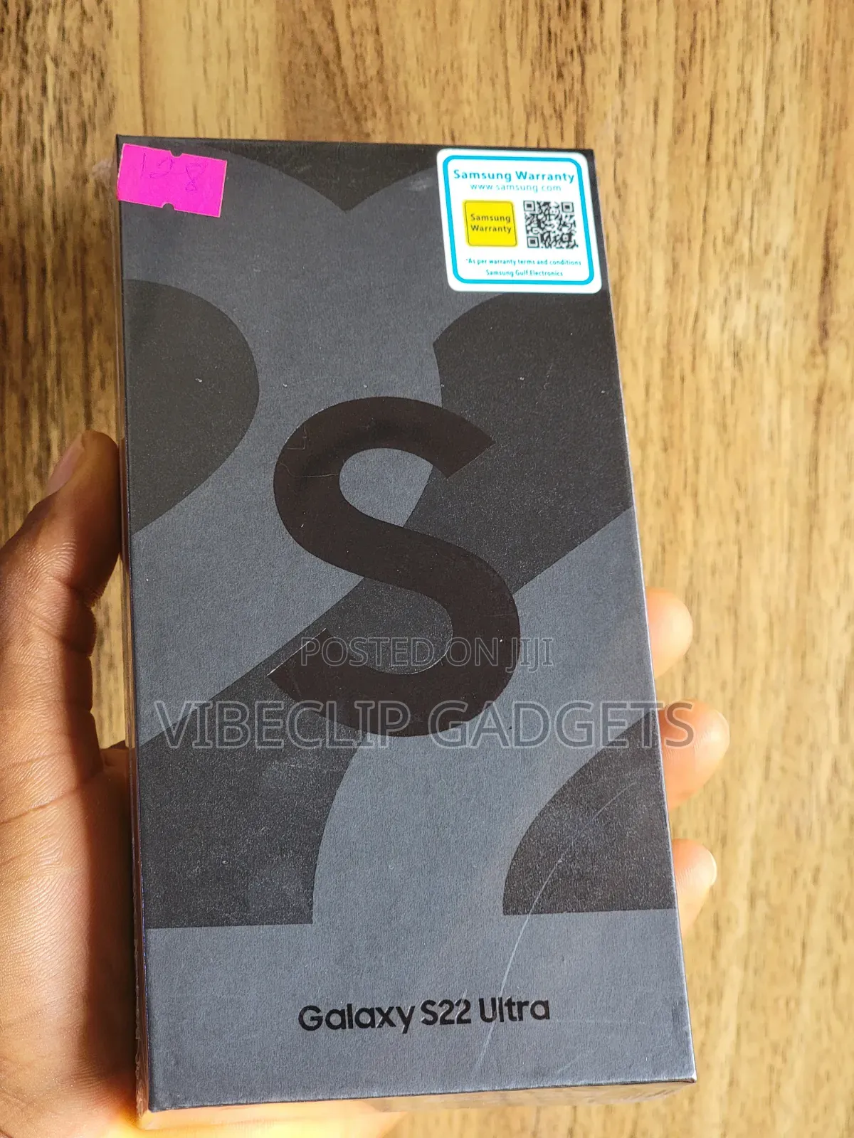 New Samsung Galaxy S22 Ultra 5G 128 GB Black