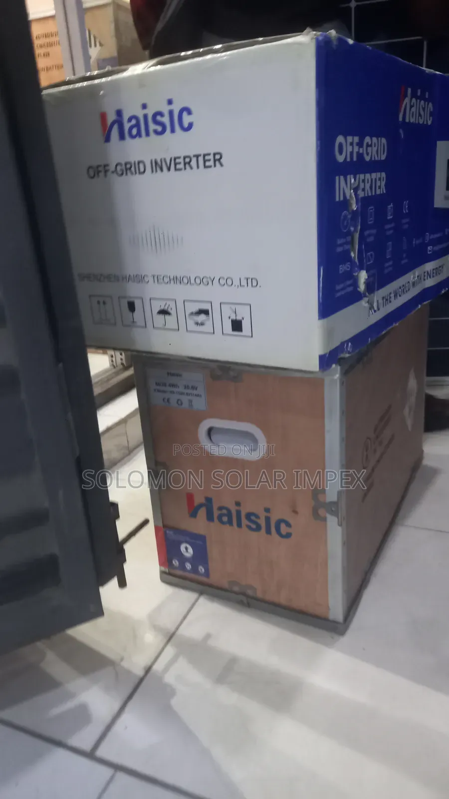 HAISIC 8kWh All-in-One Lithium Battery – Complete Solar Power Solution