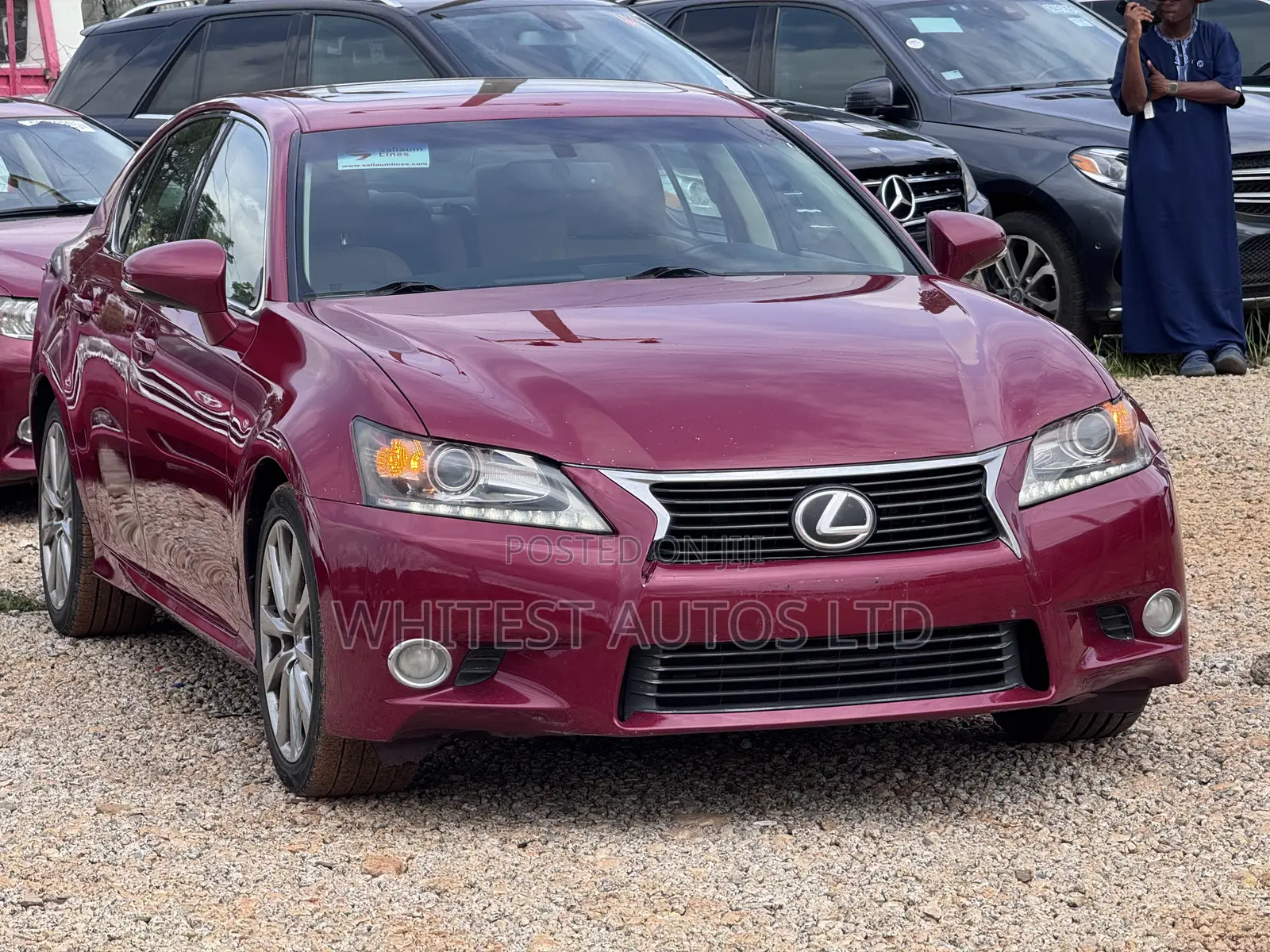 Lexus GS 350 2014 Red