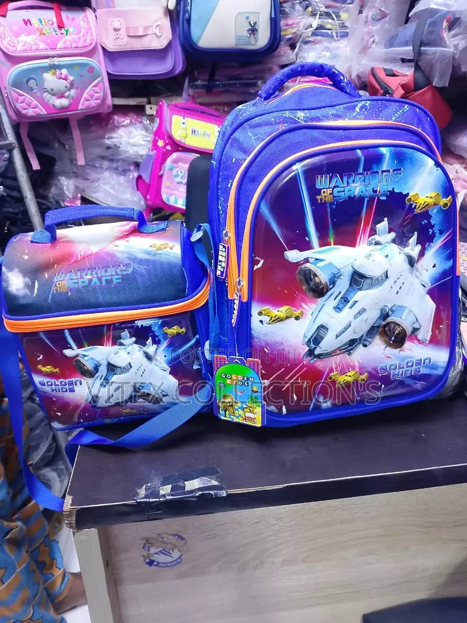 School Bags With Lunch Box