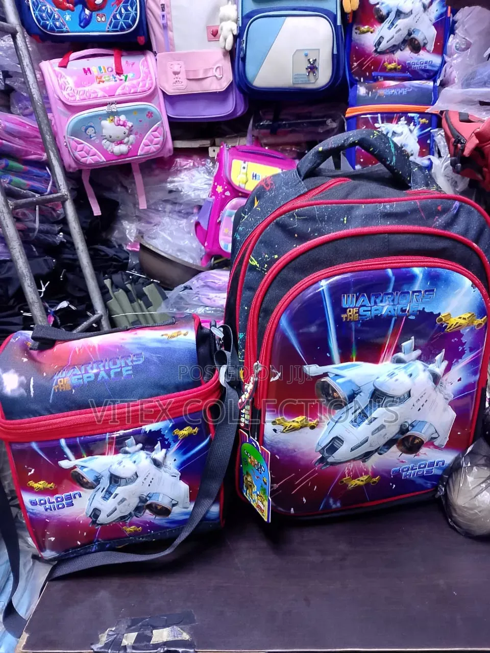 School Bags With Lunch Box