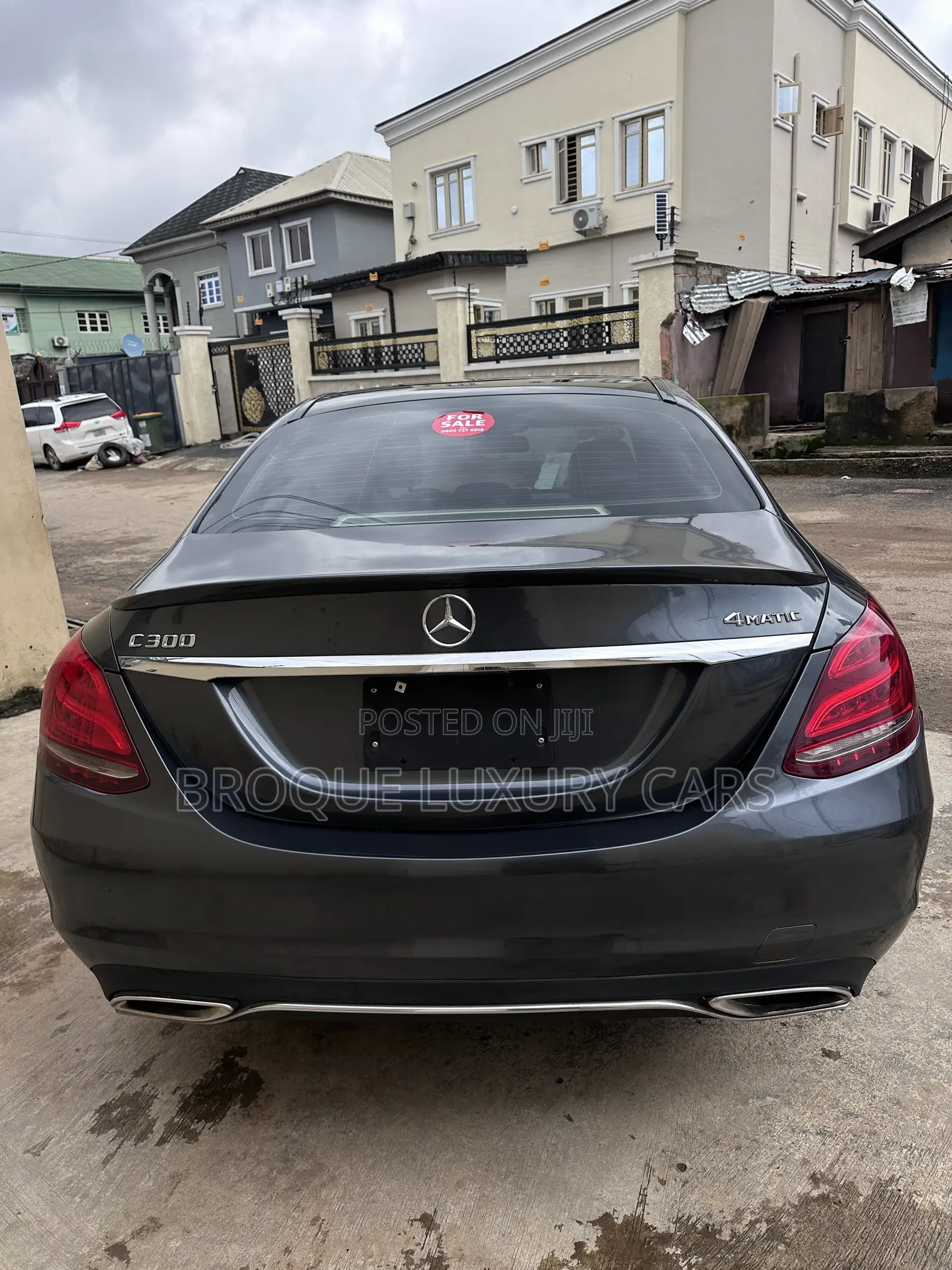 Mercedes-Benz C300 2015 Gray
