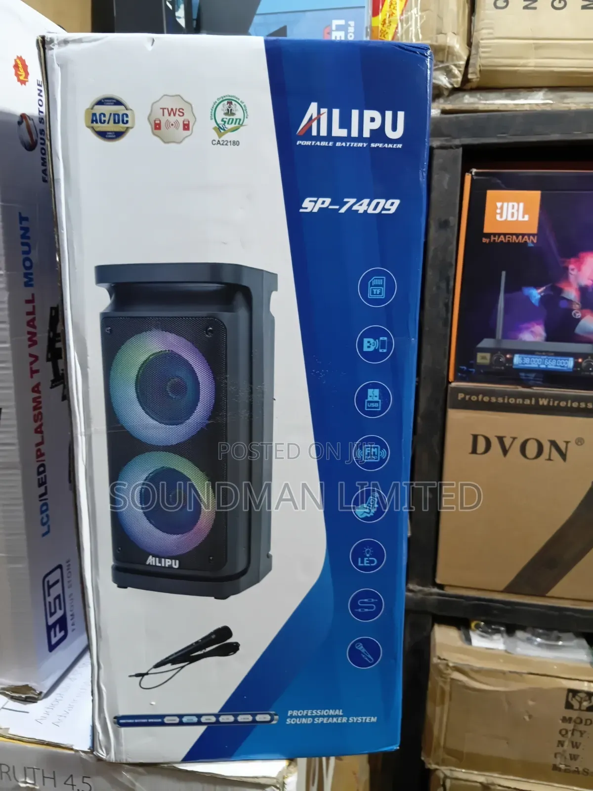 Ailipu Portable Rechargeable Bluetooth Speaker SP-7409