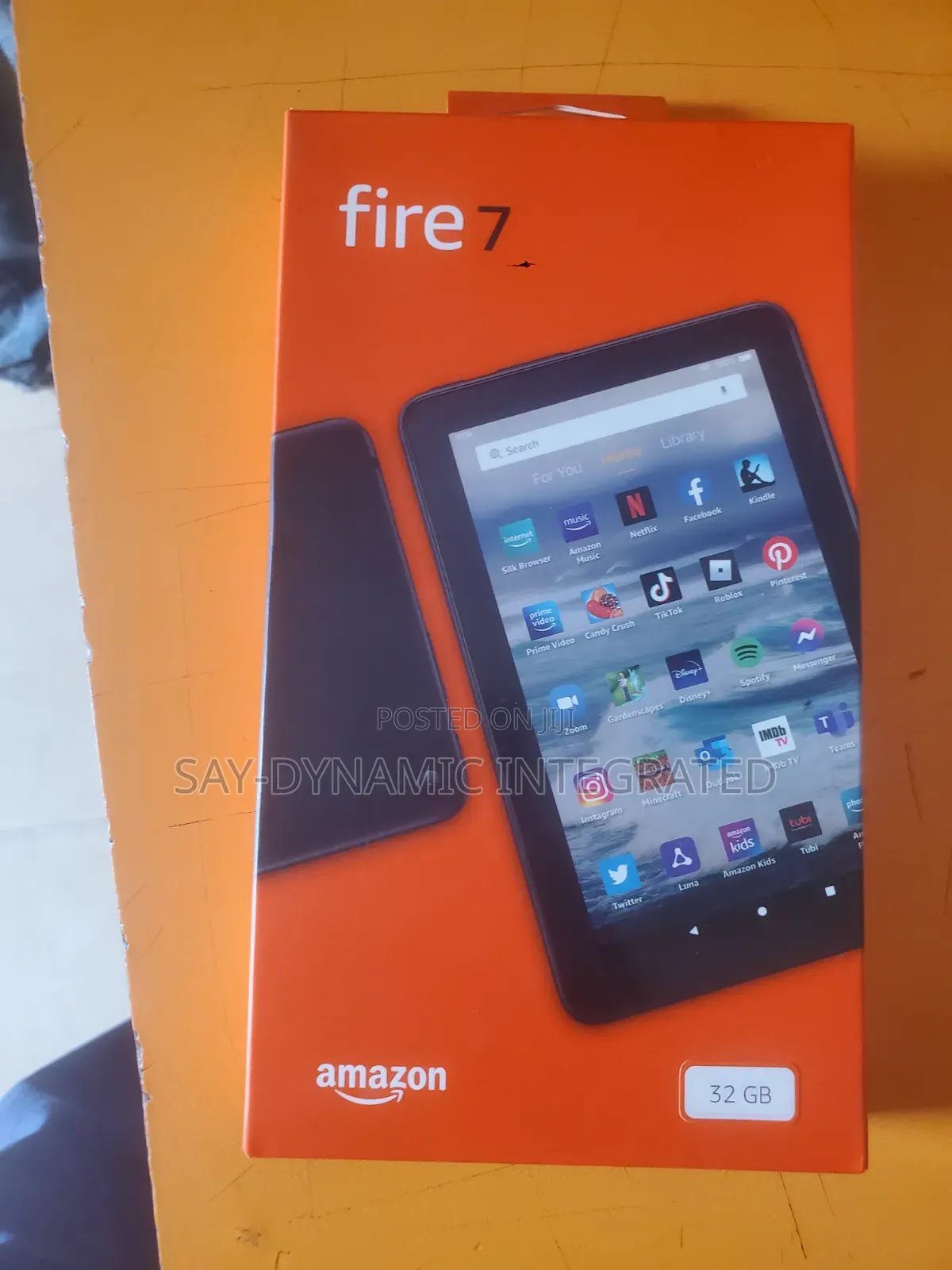 New Amazon Fire 7 32 GB Black
