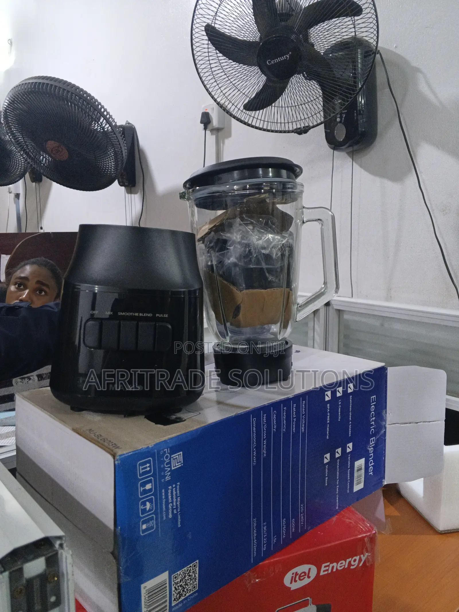 Maxi MJ-BL6013W 1.5L Premium Blender