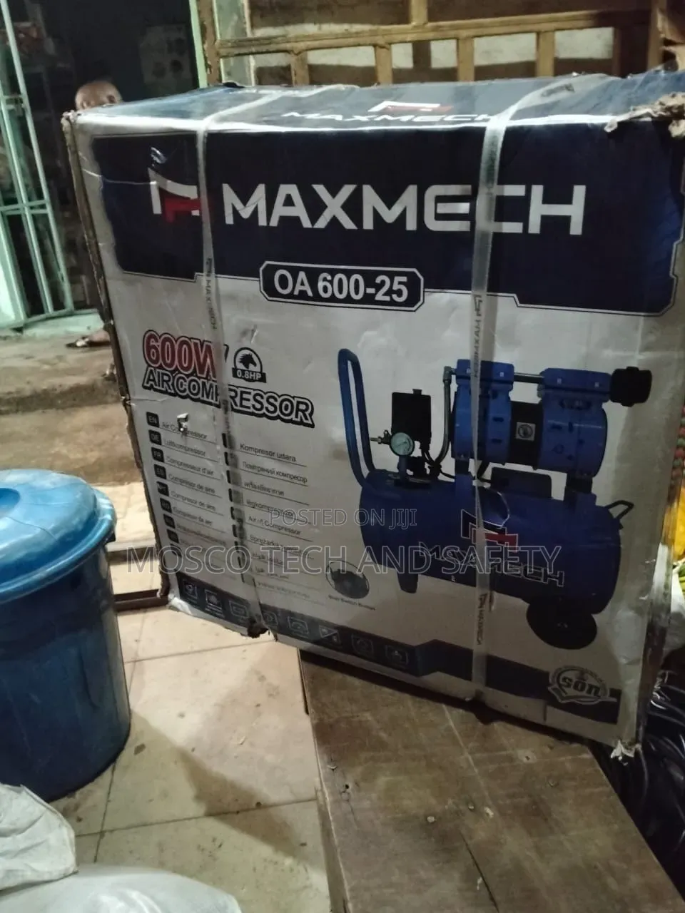 Maxmech 600W 25L Oil-Free Air Compressor