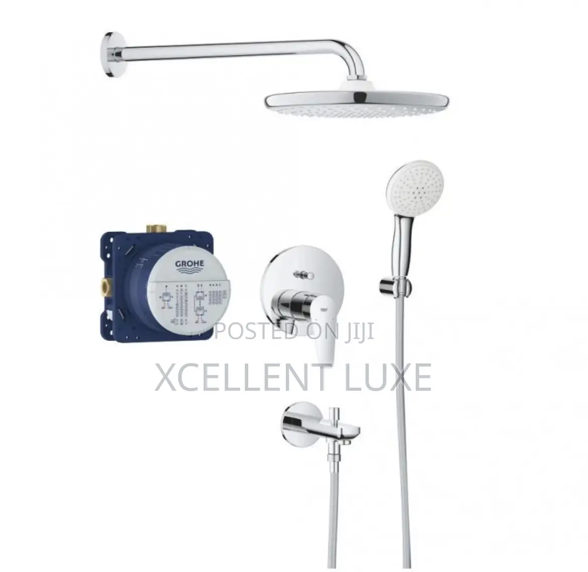 GROHE bauEdge Concealed Shower Mixer Set