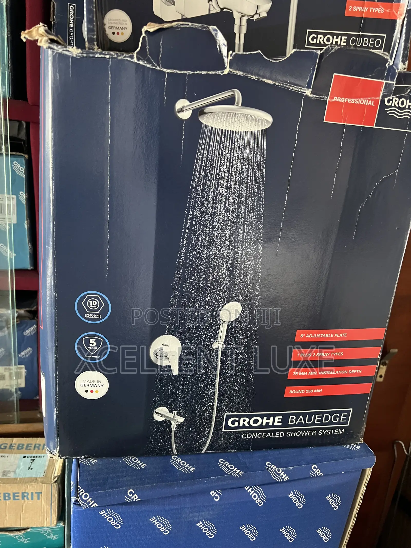 GROHE bauEdge Concealed Shower Mixer Set