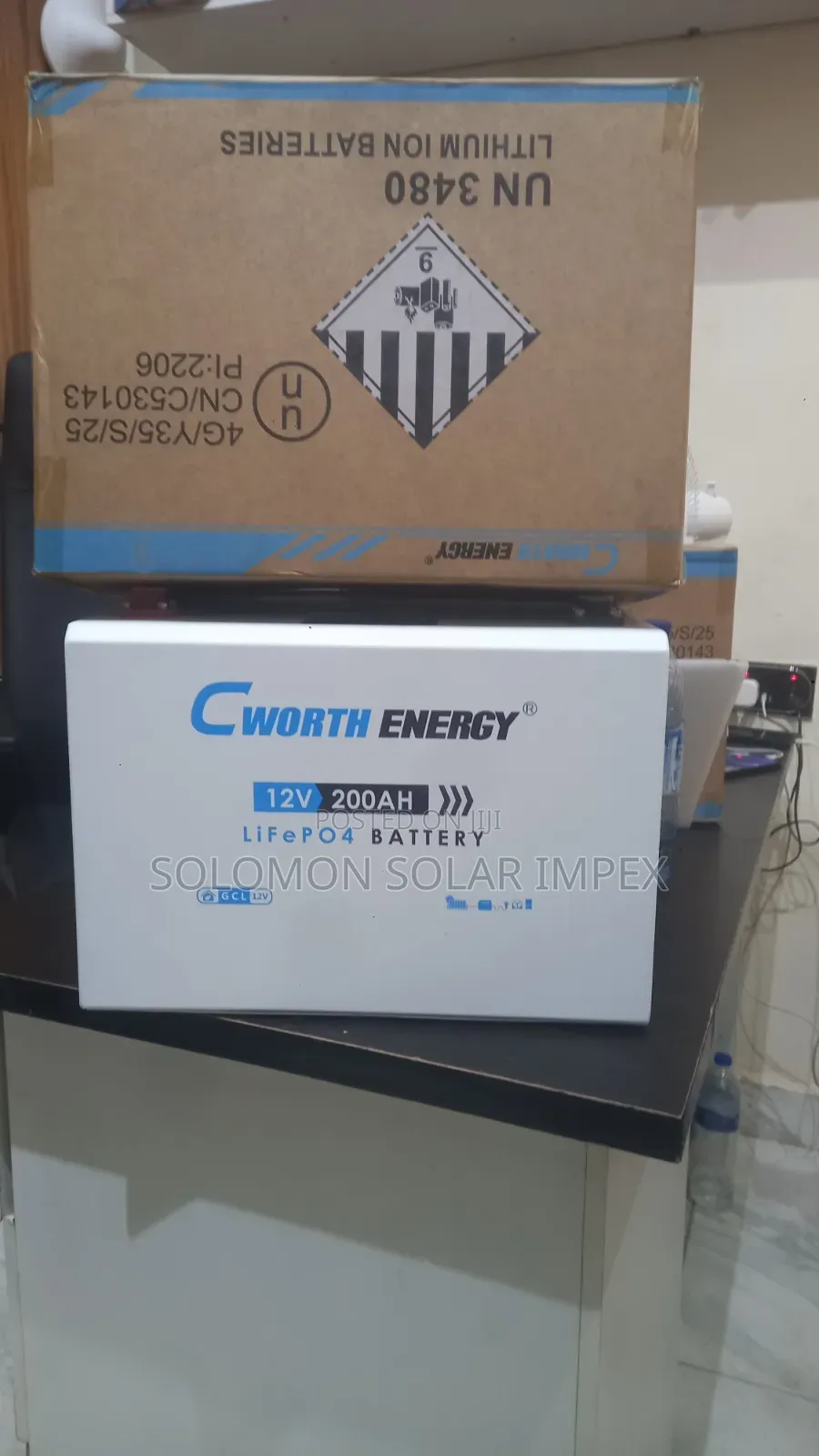 Original CWORTH 200Ah 12V Lithium Ion Battery – Solar & Inverter Solu