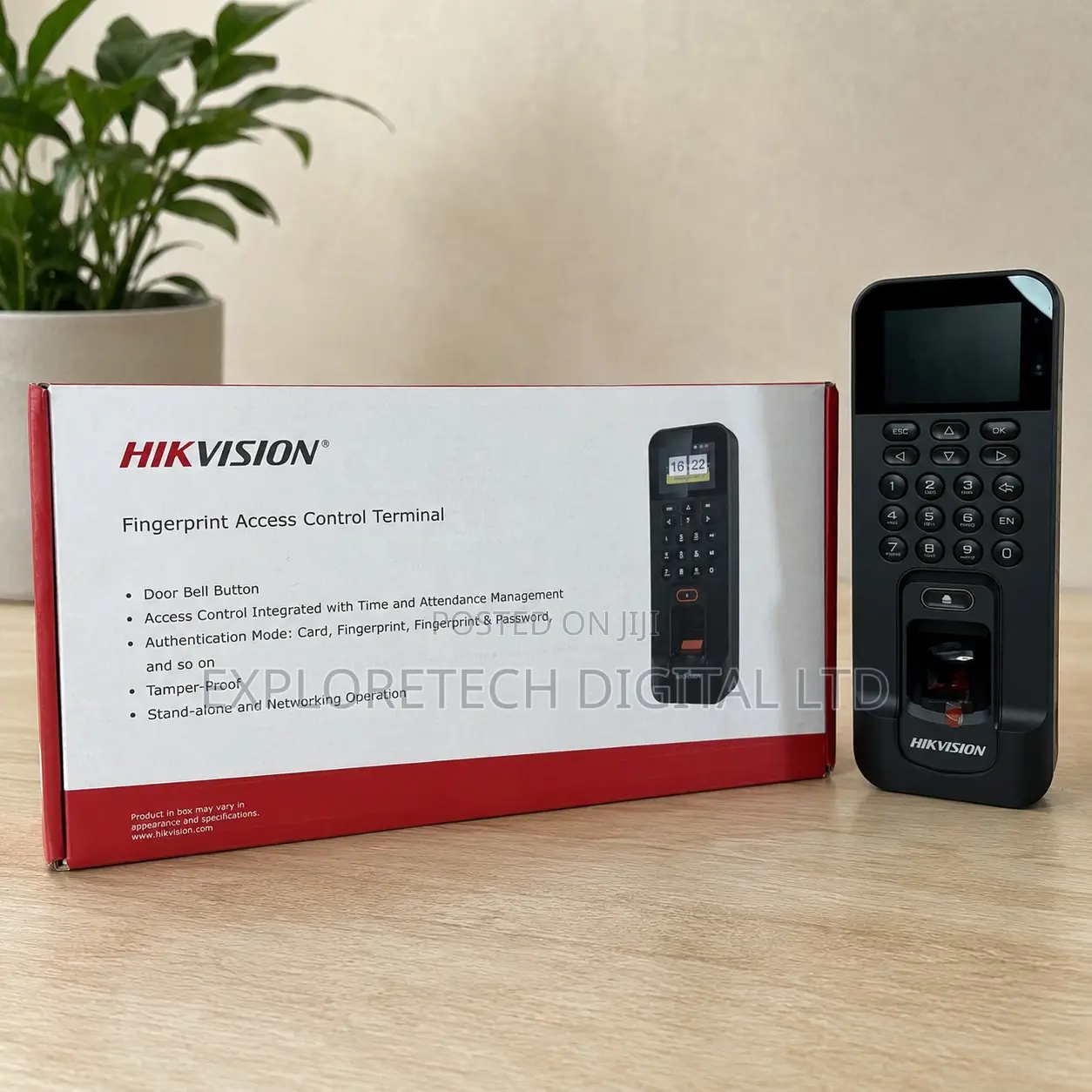 Hikvision Access Control With Fingerprint Time Management