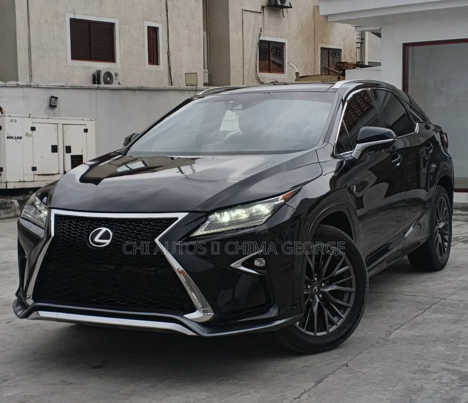 Lexus RX 350 F Sport AWD 2017 Black