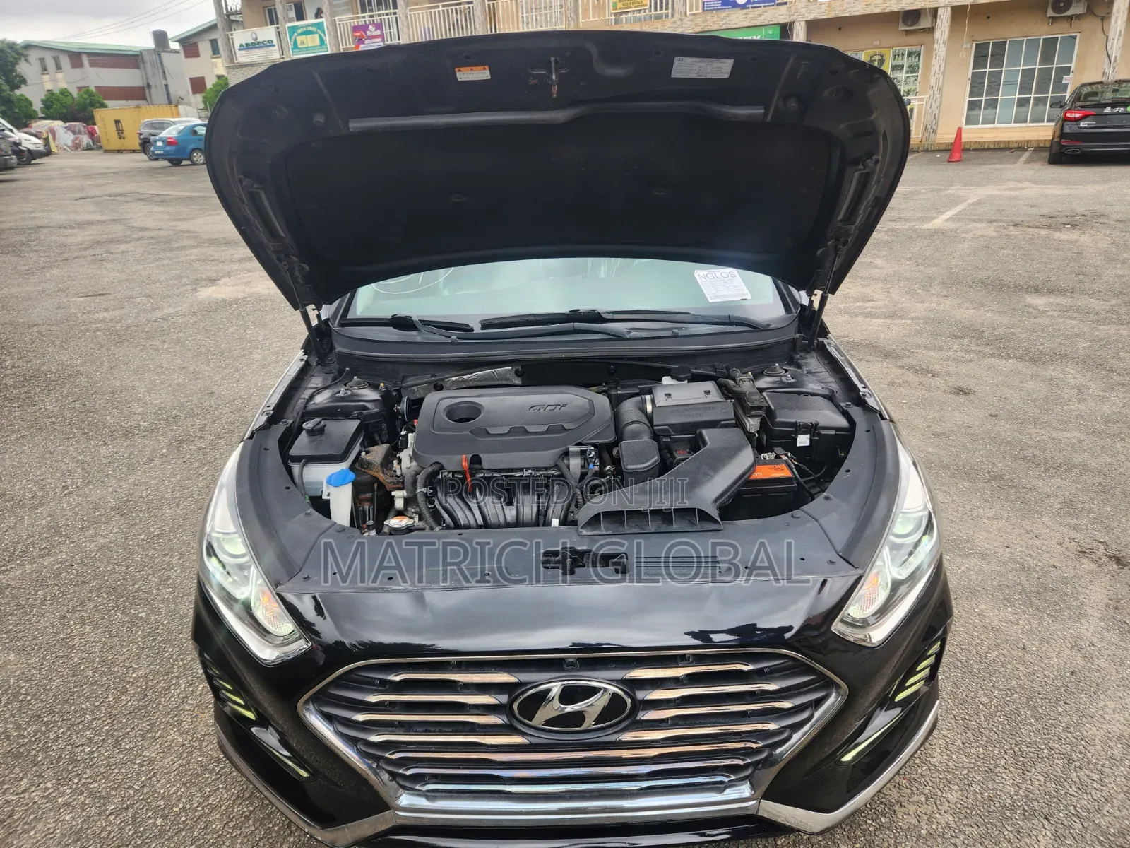 Hyundai Sonata Limited 2018 Black