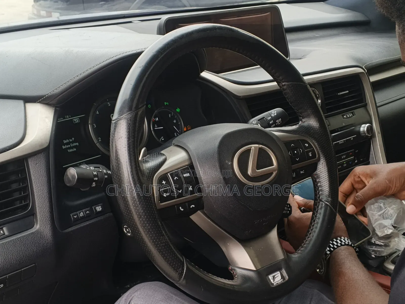 Lexus RX 350 F Sport AWD 2017 Black