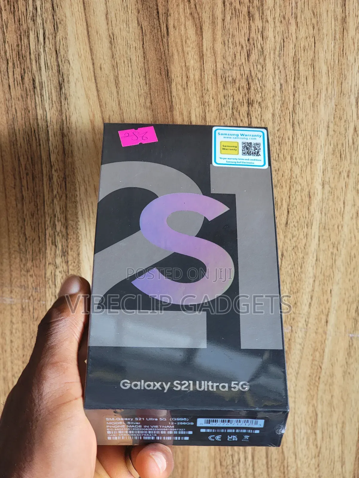 New Samsung Galaxy S21 Ultra 5G 256 GB Purple