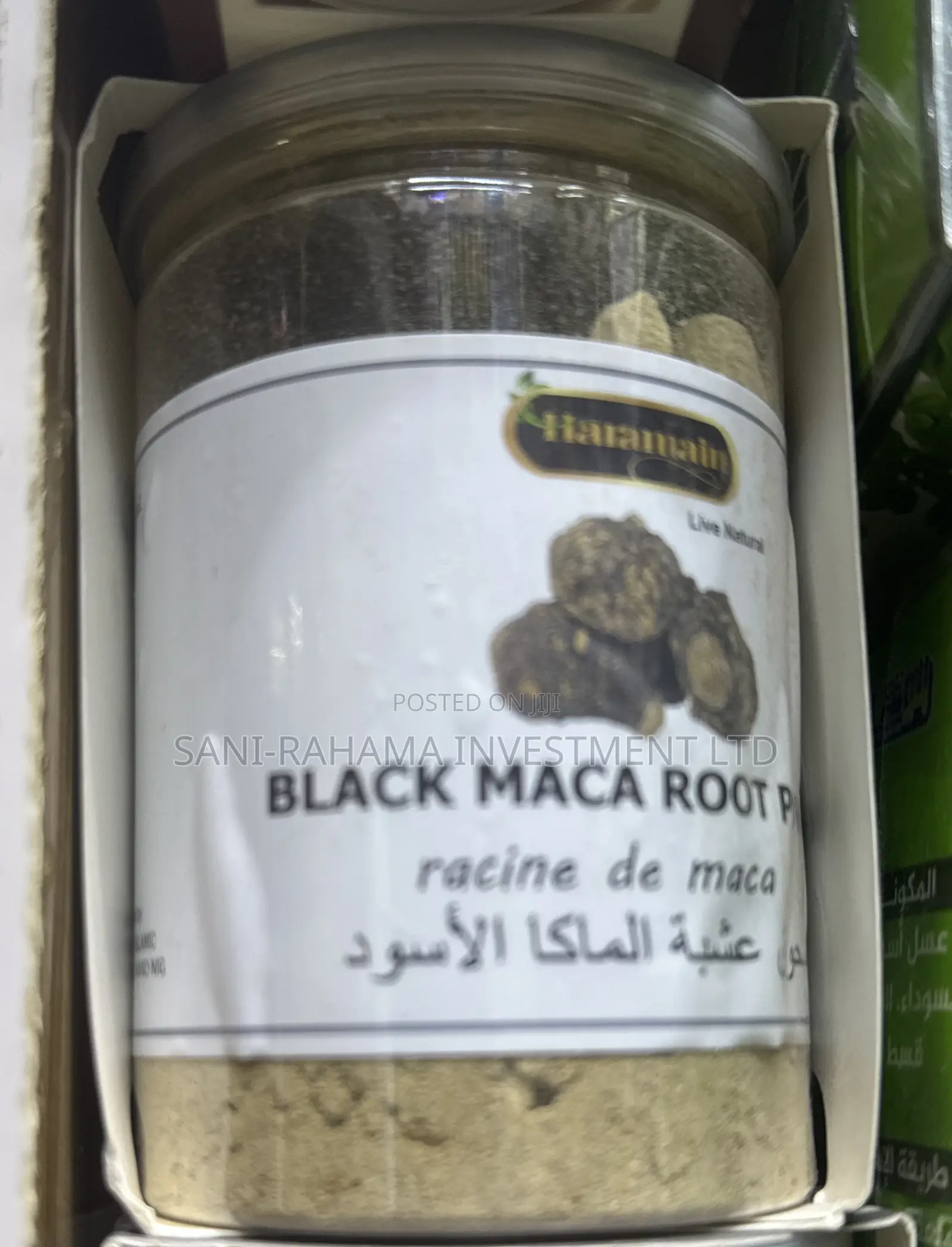 Original Black Maca Root Powder | Premium Herbal Supplem