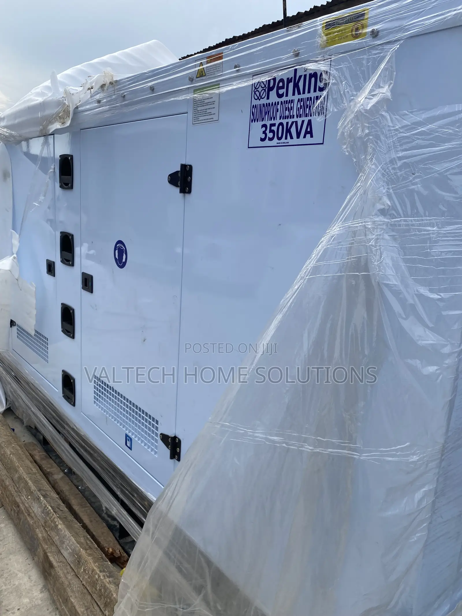 Heavy-Duty 350KVA Perkins Generator – Silent Reliable