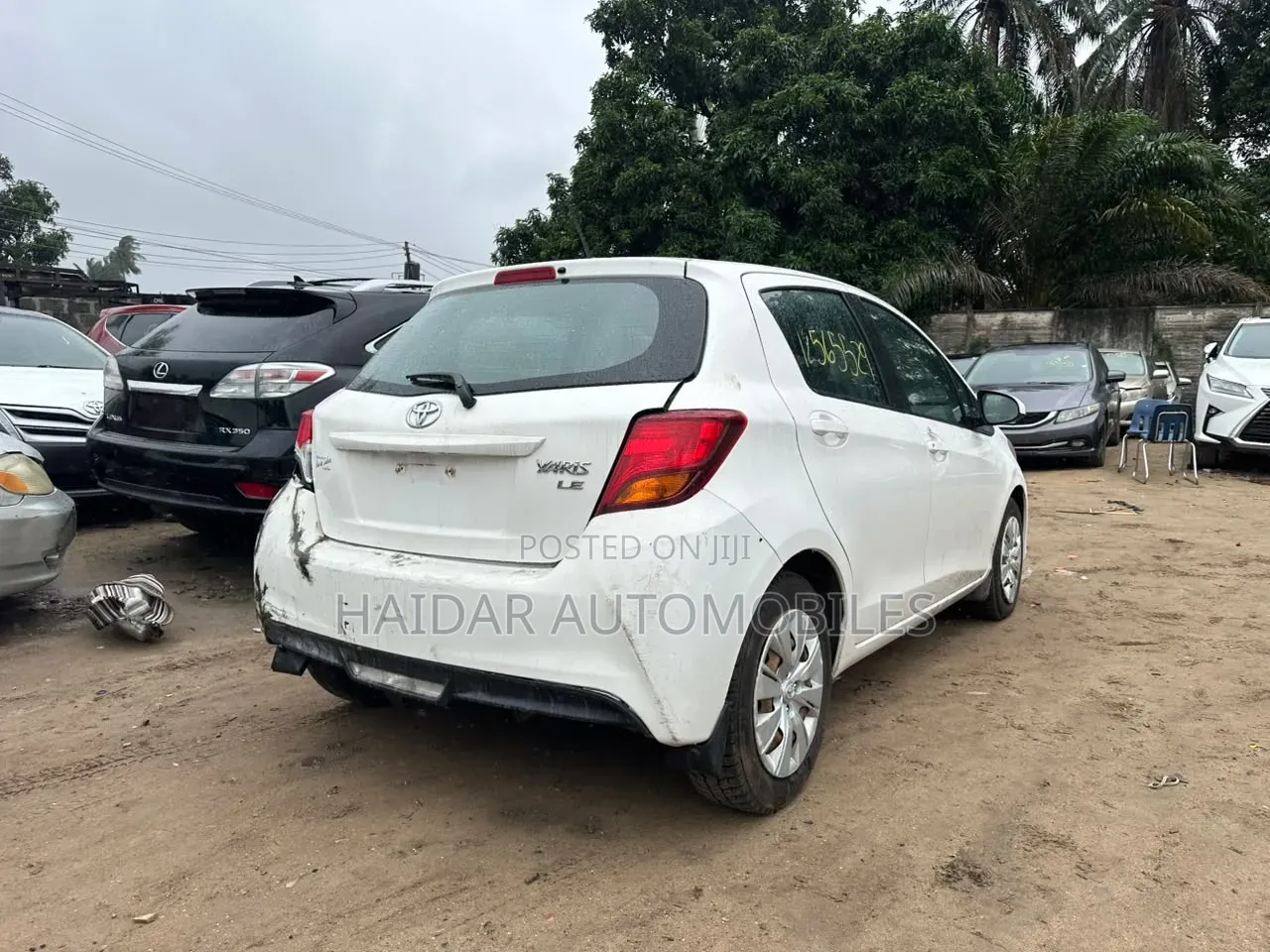 Toyota Yaris 2015 White