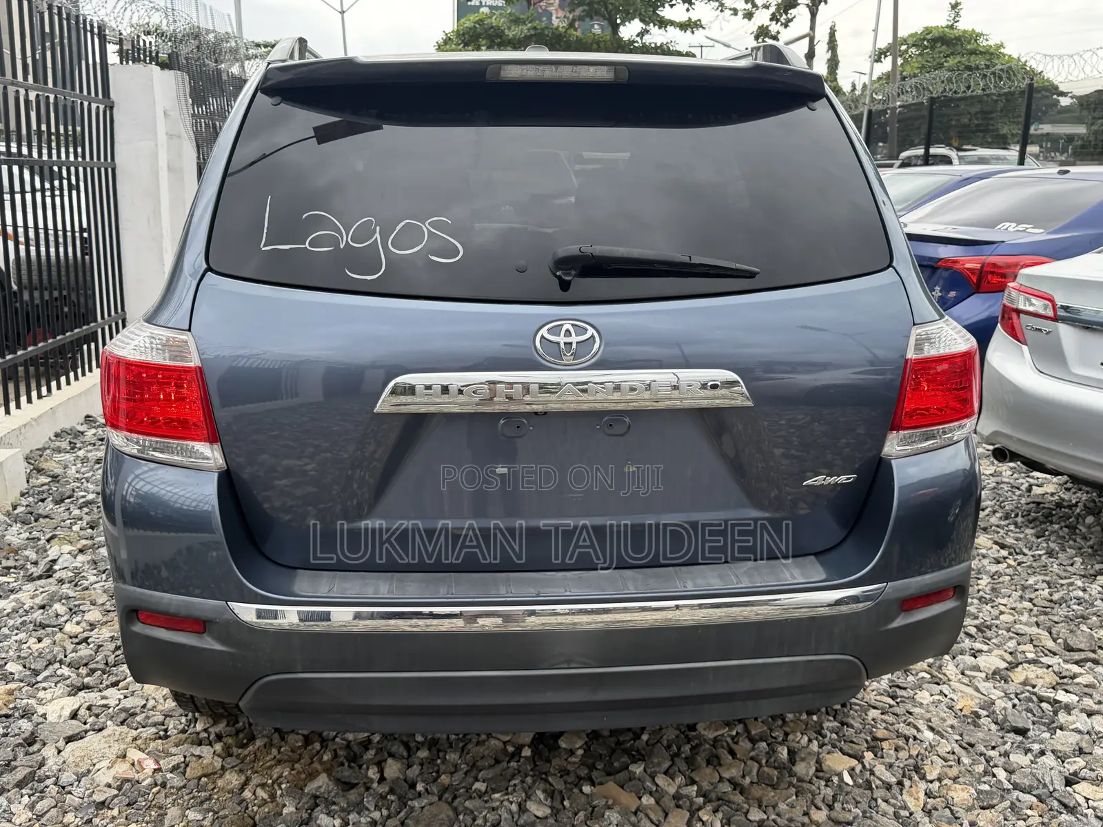 Toyota Highlander 3.5L 4WD 2013 Blue
