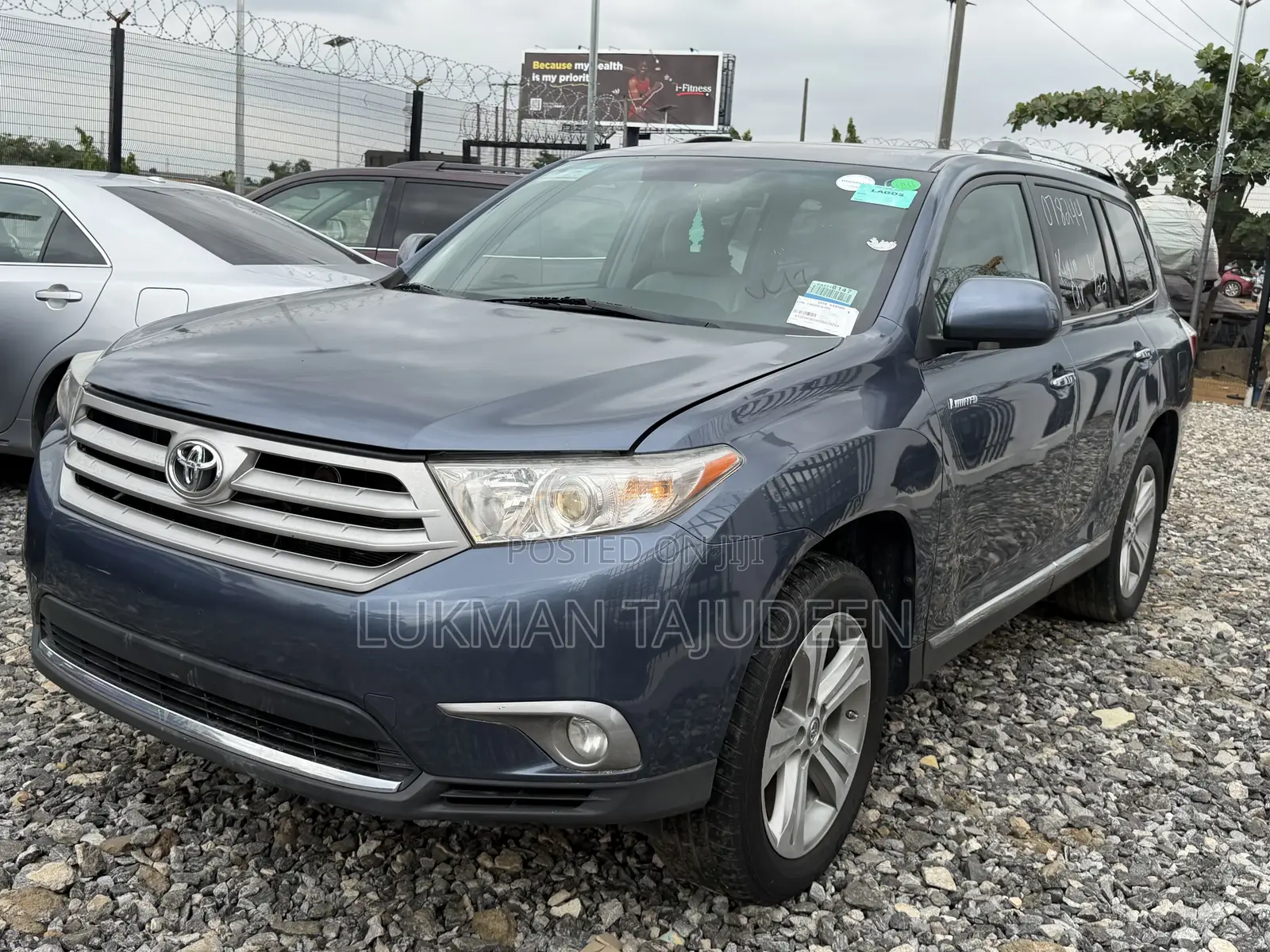 Toyota Highlander 3.5L 4WD 2013 Blue