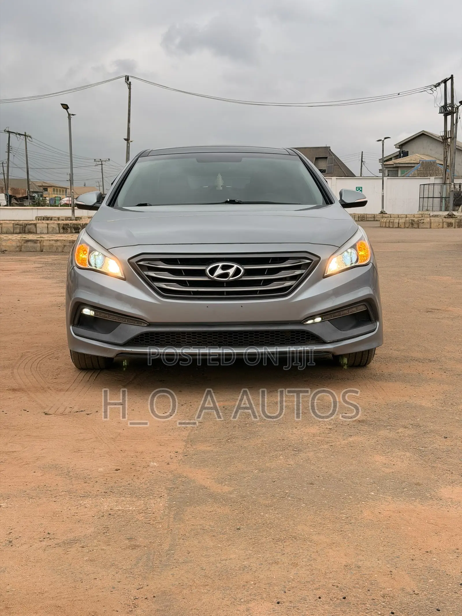 Hyundai Sonata Sport 4dr Sedan (2.4L 4cyl 6A) 2015 Silver