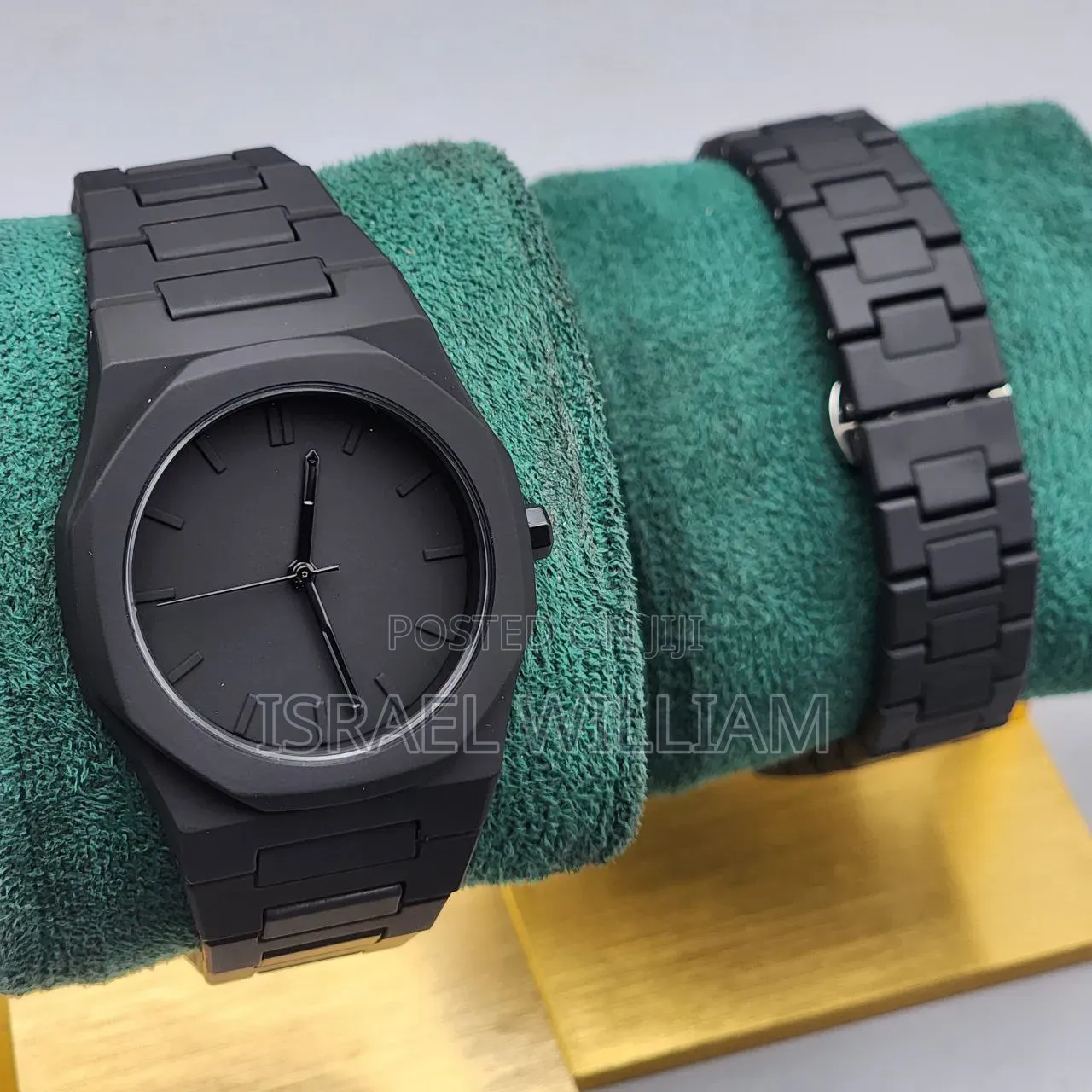 Valenzo Wooden Chain Watch