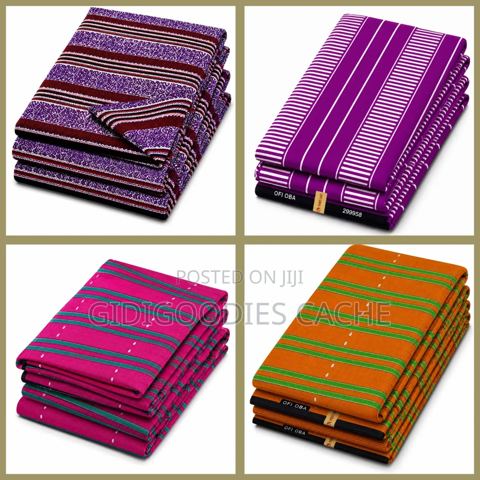 Aso-Oke Inspired Ankara Fabrics