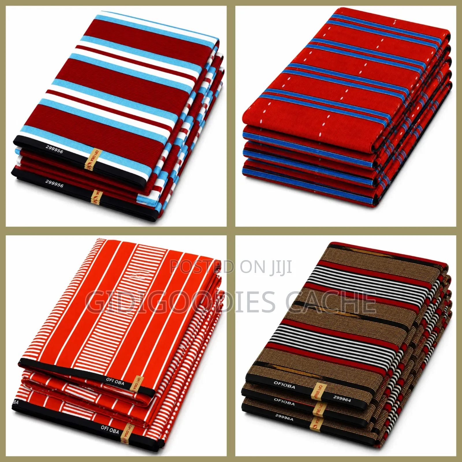 Aso-Oke Inspired Ankara Fabrics