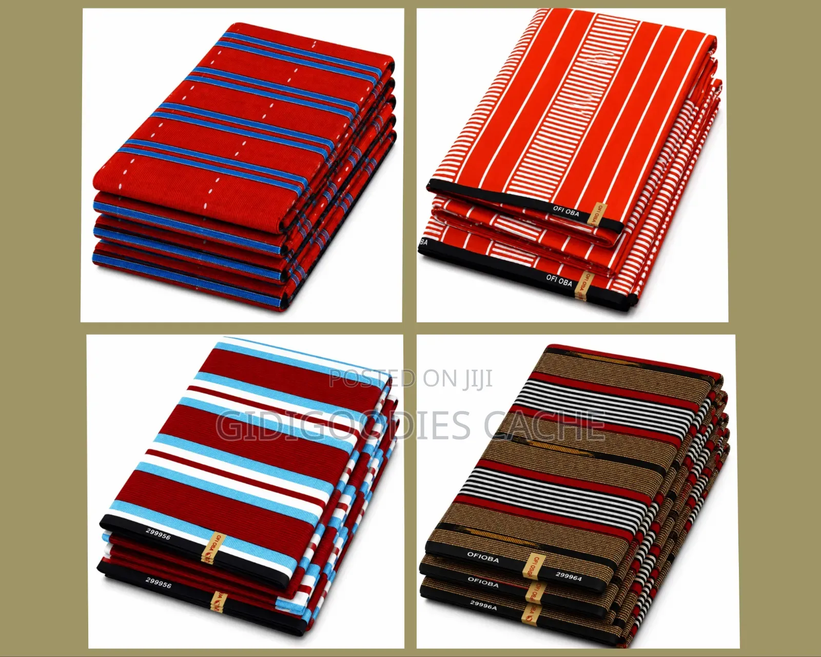 Aso-Oke Inspired Ankara Fabrics