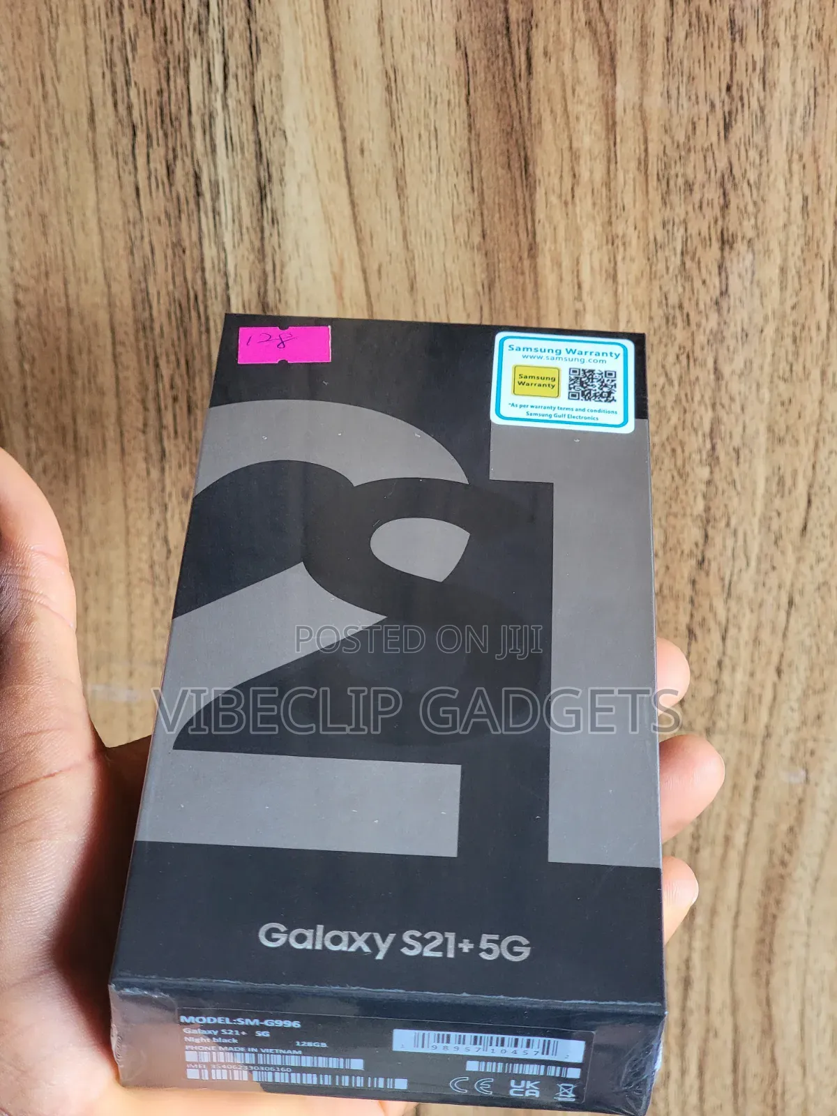 New Samsung Galaxy S21+ 5G 128 GB Black