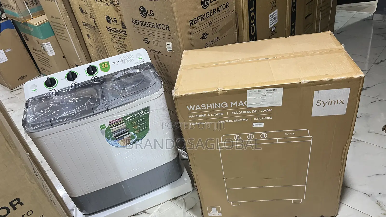 Synix E8WTMN Twin Tub Washer – Reliable Family Laundry Machine