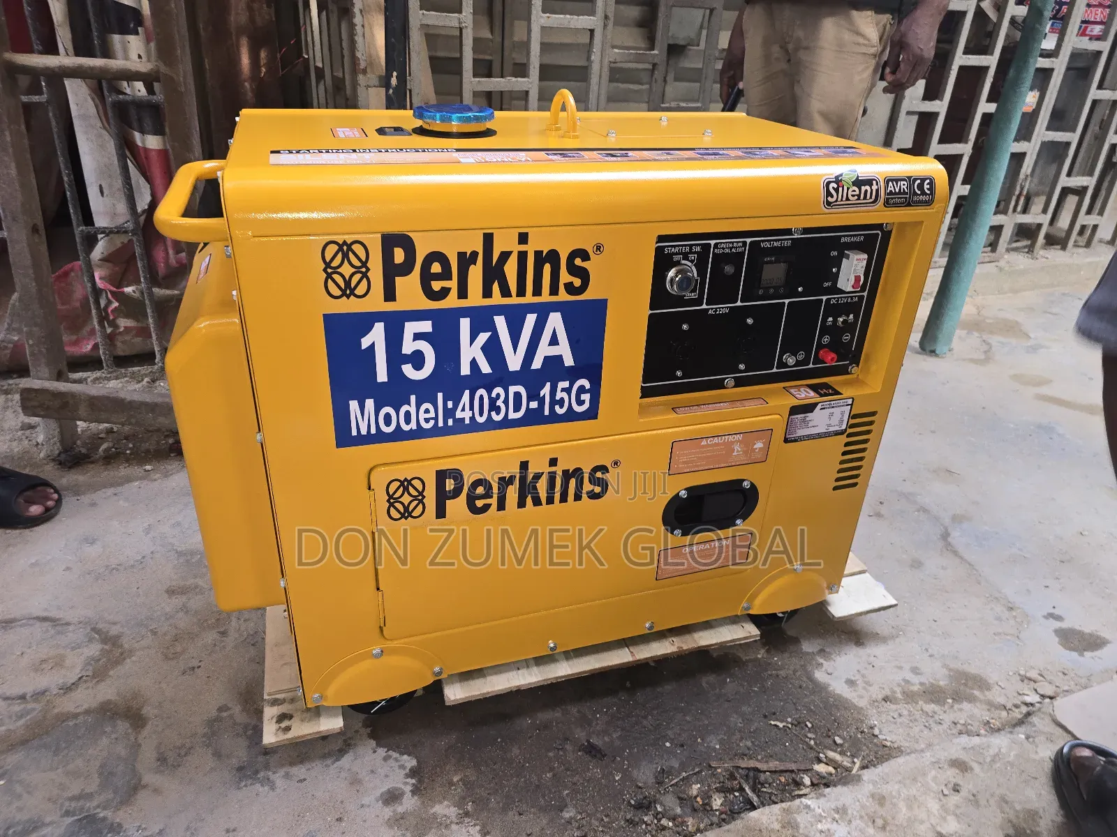 15kva Perkins Diesel Soundproof Generator