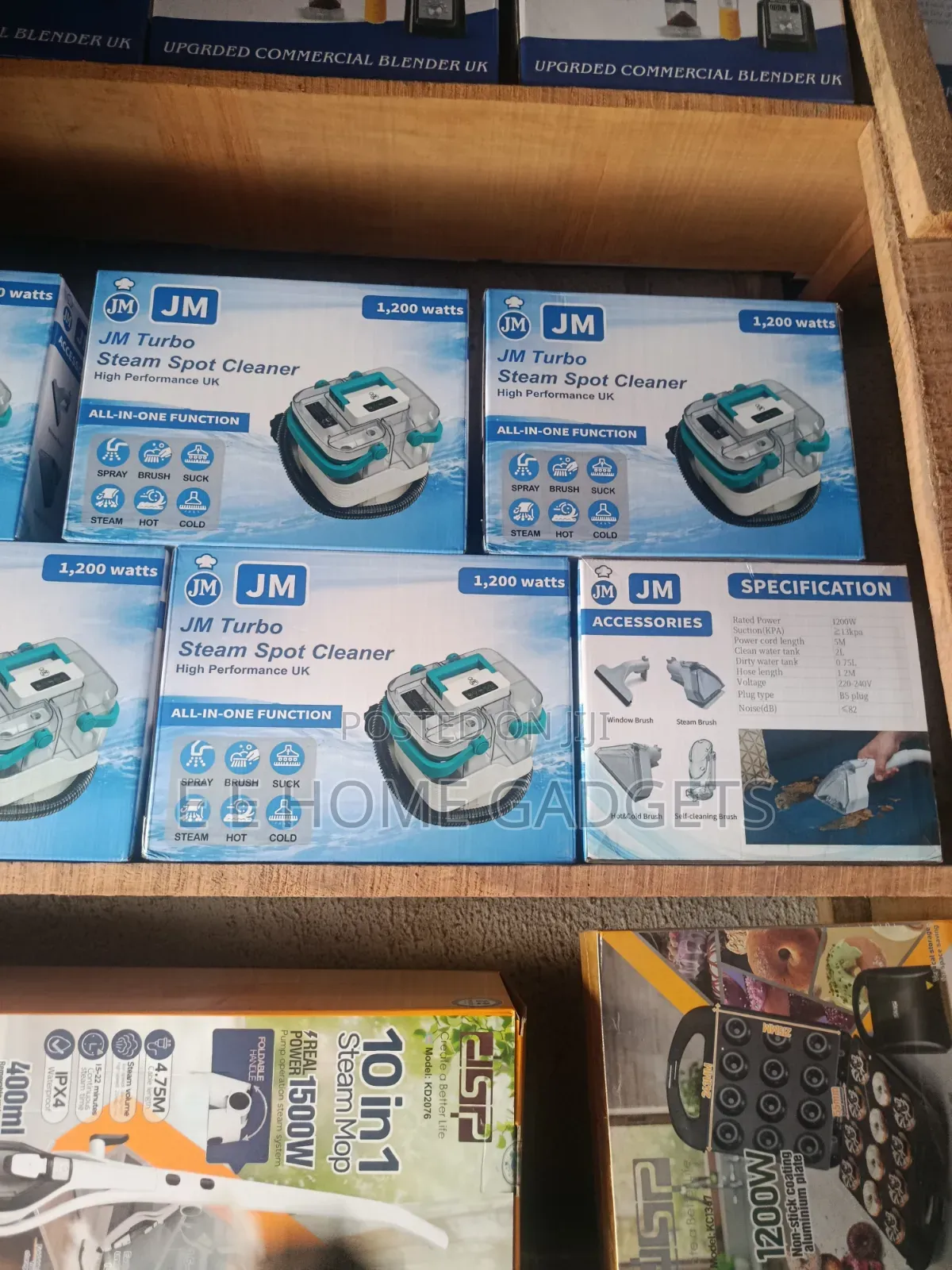 JM Turbo Steam Spot Cleaner 1200watts