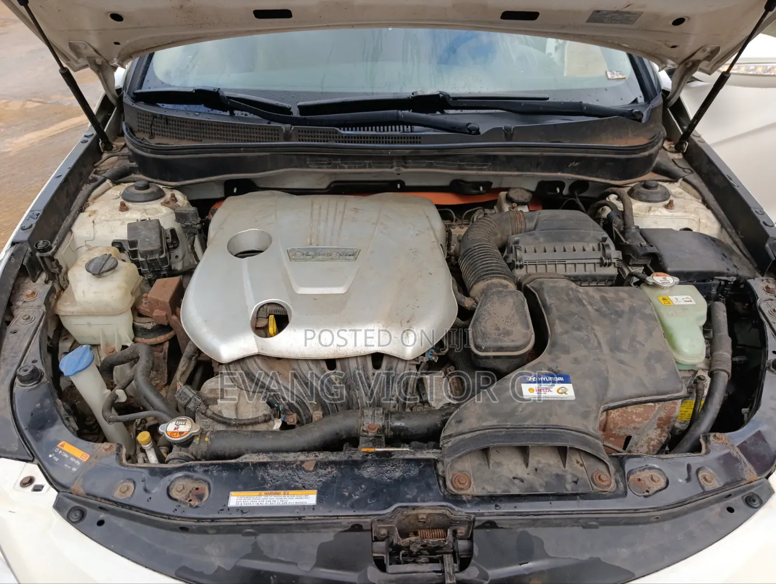 Hyundai Sonata Limited 2.0T Sedan (2.0L 4cyl 6A) 2013 White