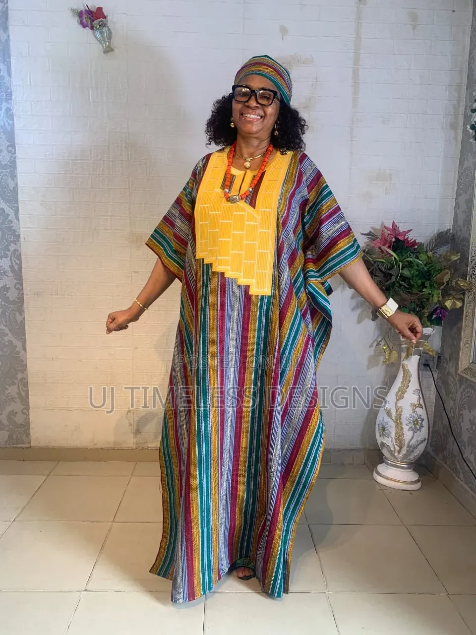 Luxury Akwaete Gown for Women