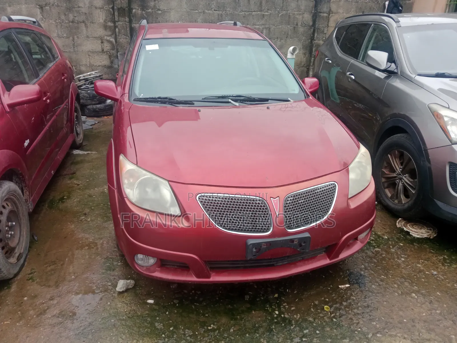 Pontiac Vibe 2008 Maroon