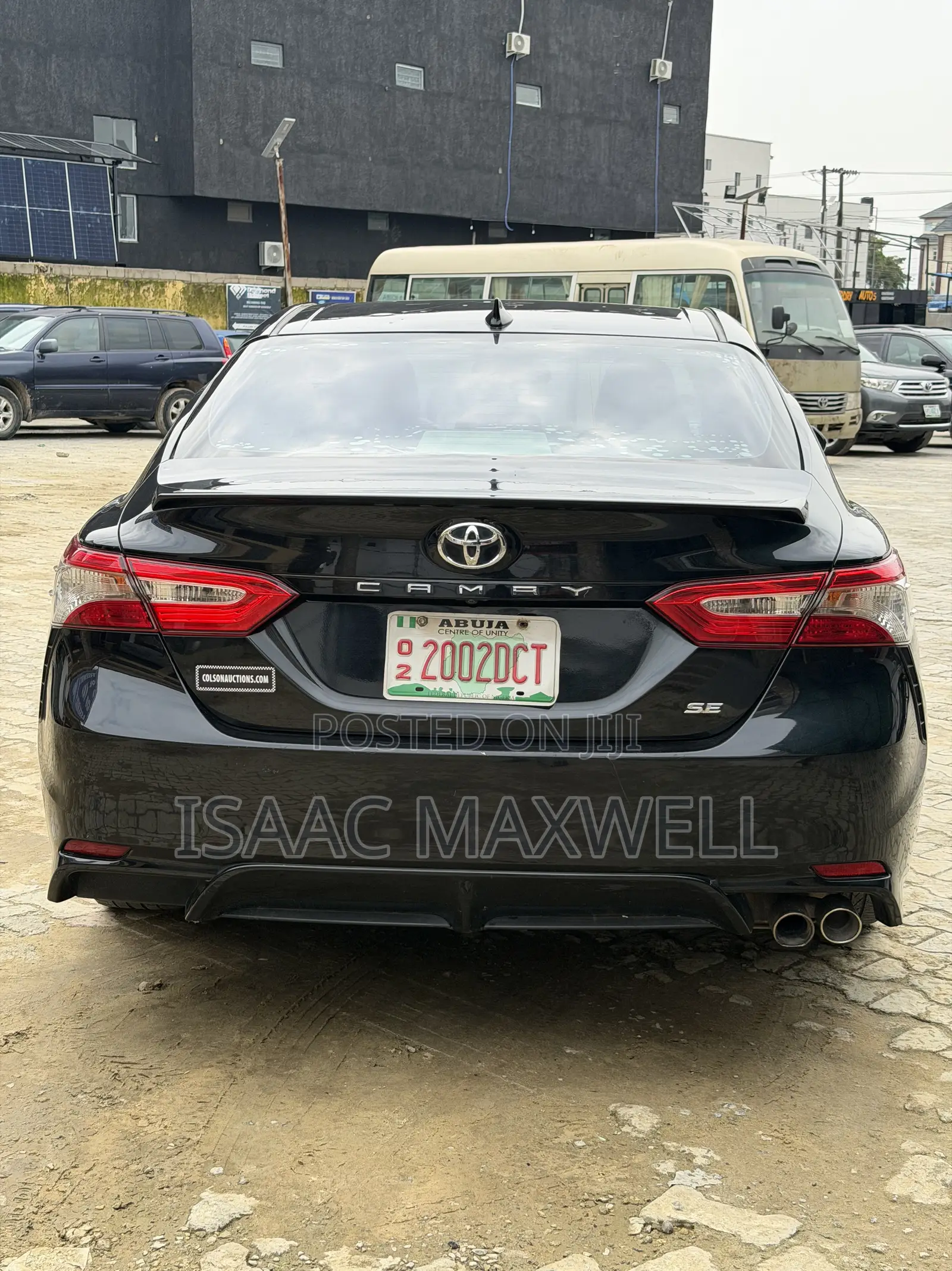 Toyota Camry SE (2.5L 4cyl 8A) 2019 Black