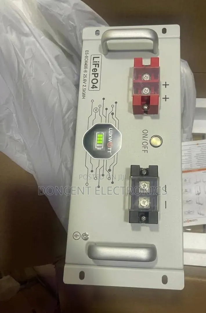 Luxwatt 2.5kwh 24v Lithium Battery With 6000+ Cycle!