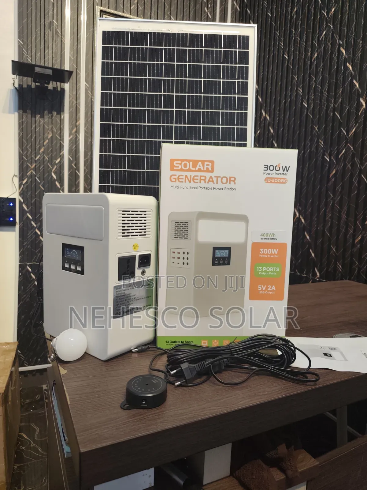 Durable 300W Solar Generator for Reliable Daily Backup