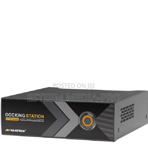 AVMATRIX TB-C12- HDMI Capture Thunderbolt Docking Station(Black)