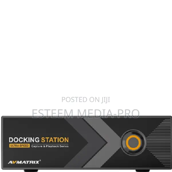 AVMATRIX TB-C12- HDMI Capture Thunderbolt Docking Station(Black)