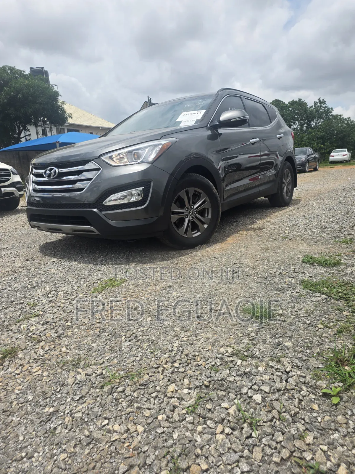 Hyundai Santa Fe 2014 Gray