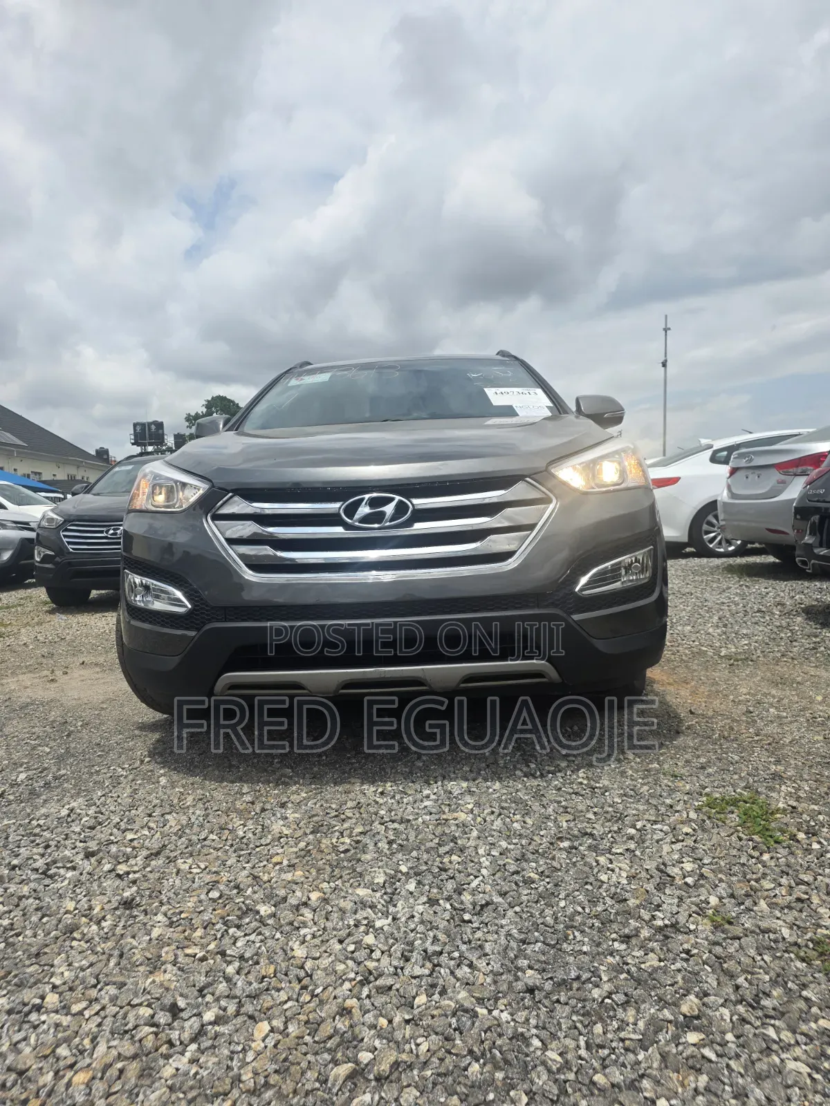 Hyundai Santa Fe 2014 Gray