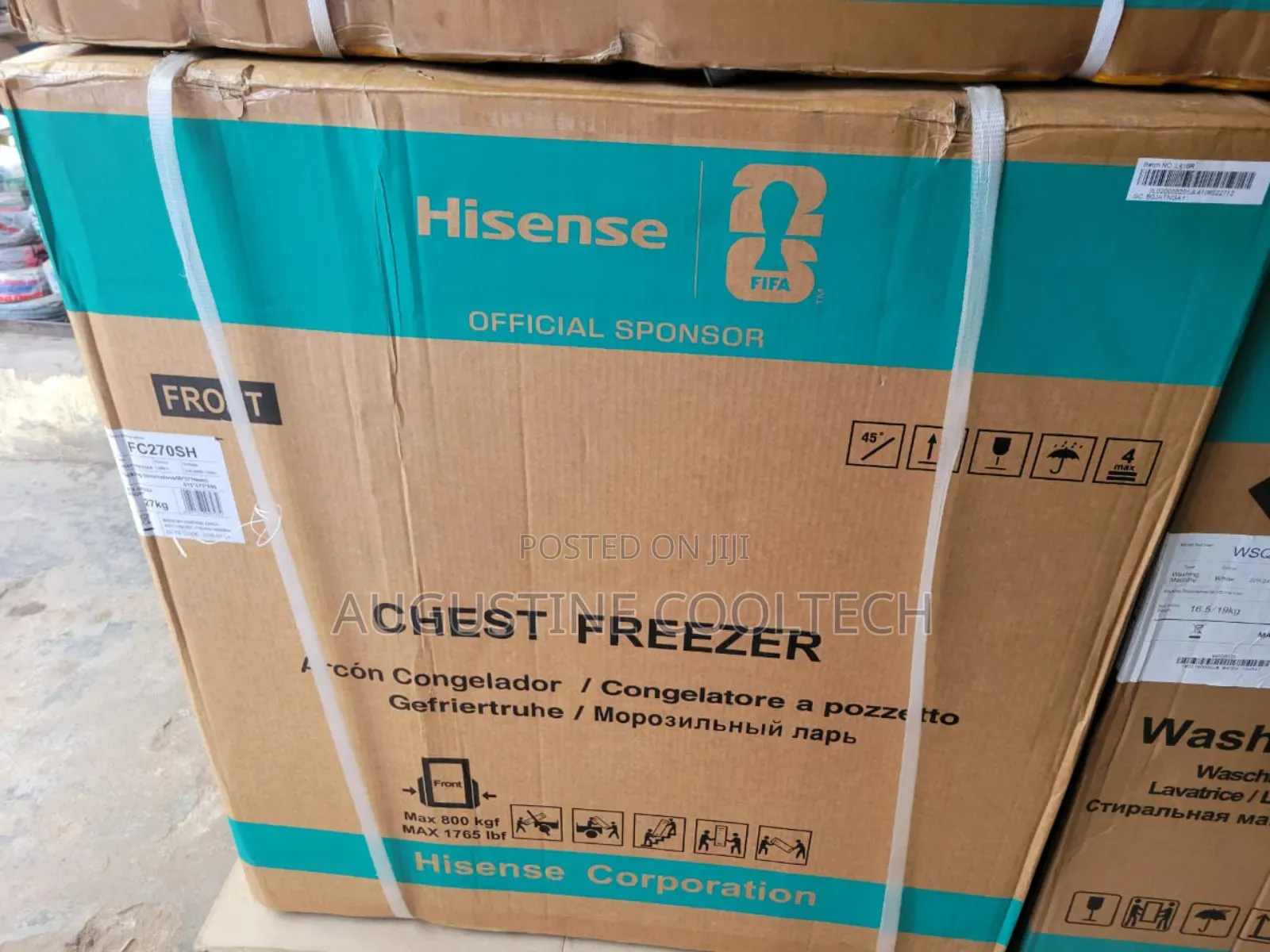 Brand New Hisense Deep Freezer 200liters