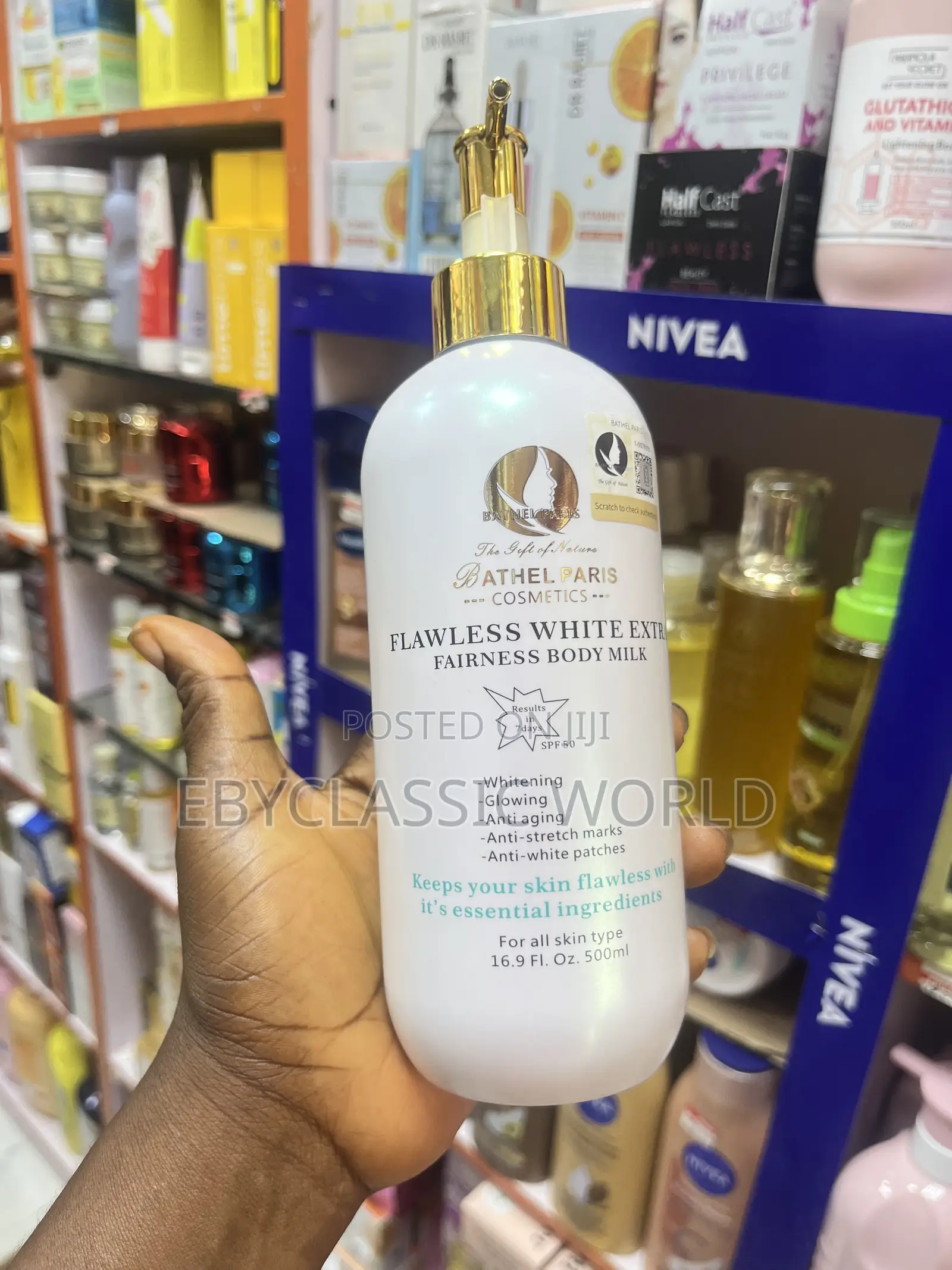 Flawless White Extra Fairness Body Milk