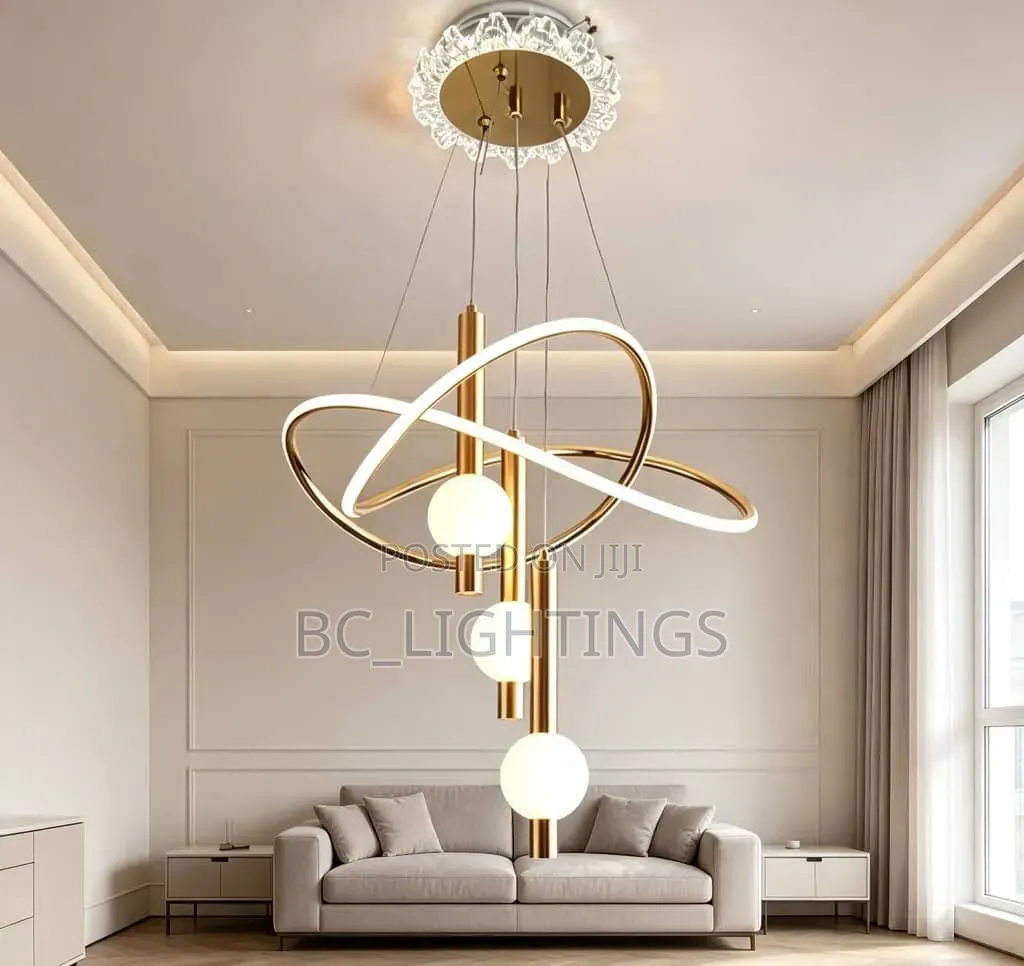 Restaurant LED Light Nordic Living Roomlight 3-Color Indoor Lighting