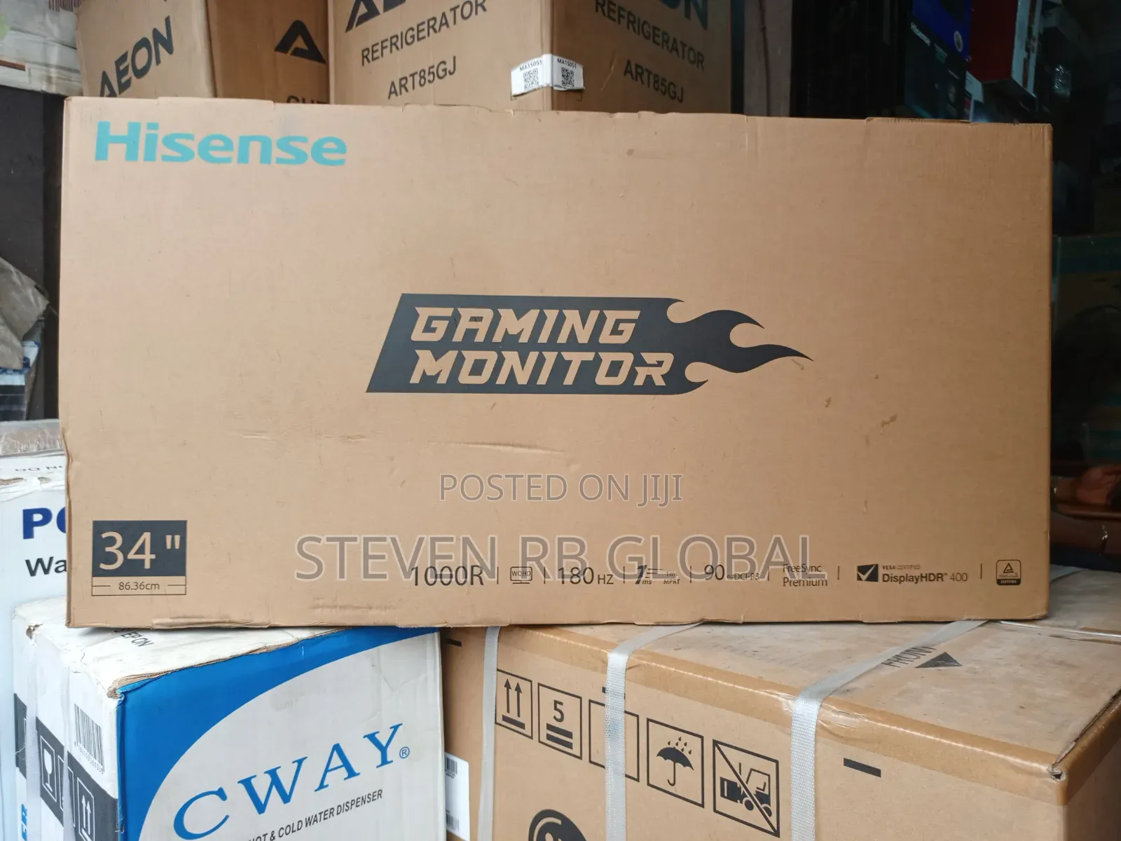 HISENSE 34" UltraWide Curved Gaming Monitor | MON34G6K-PRO
