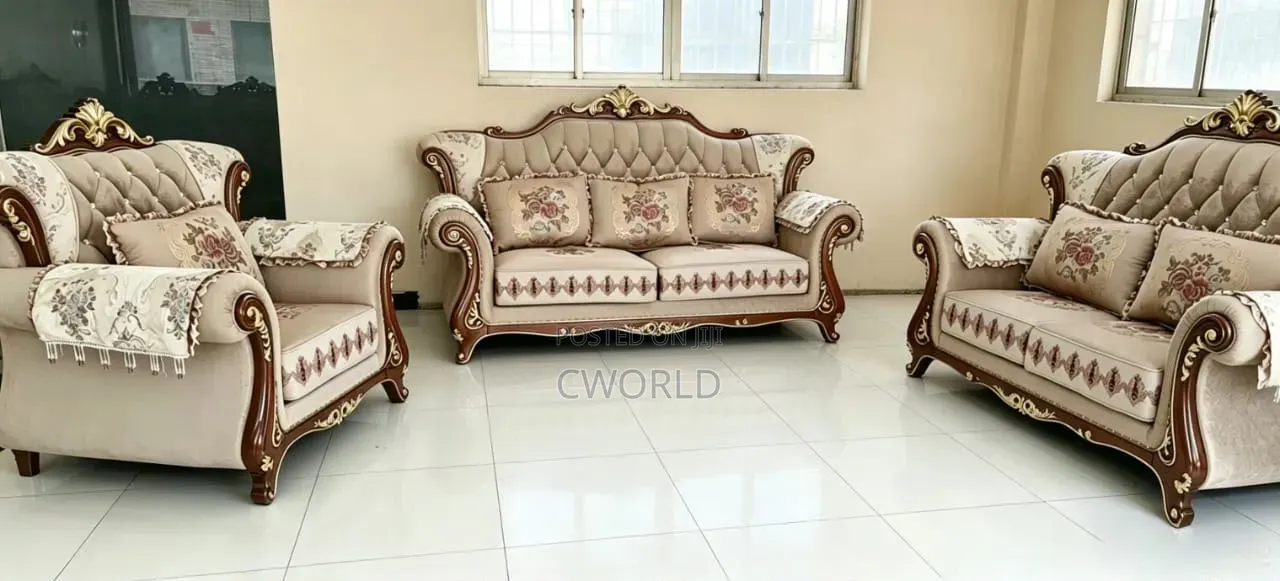 Luxury Royal Sofa Set - Imported