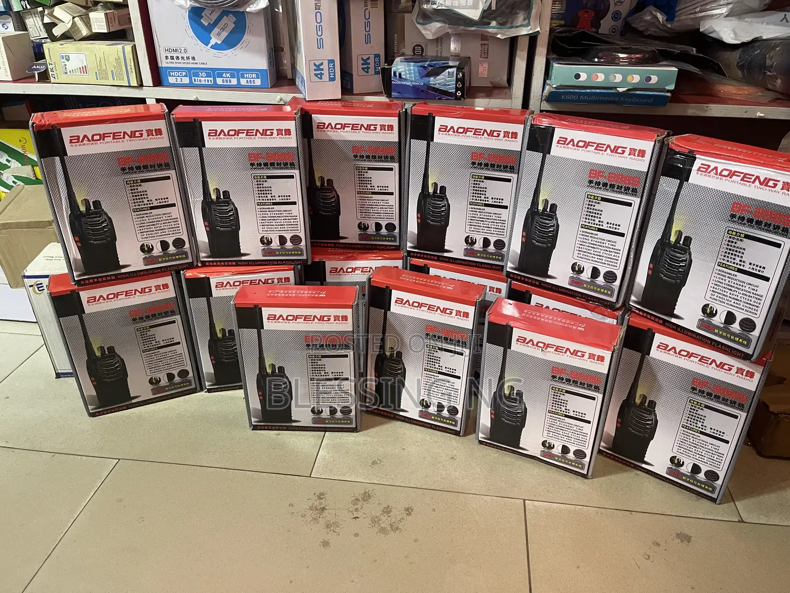 Bafeong Bf 888 Walkie Talkie